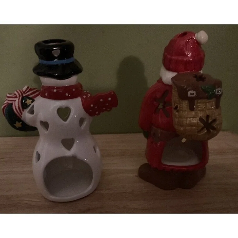 Hallmark santa snowman